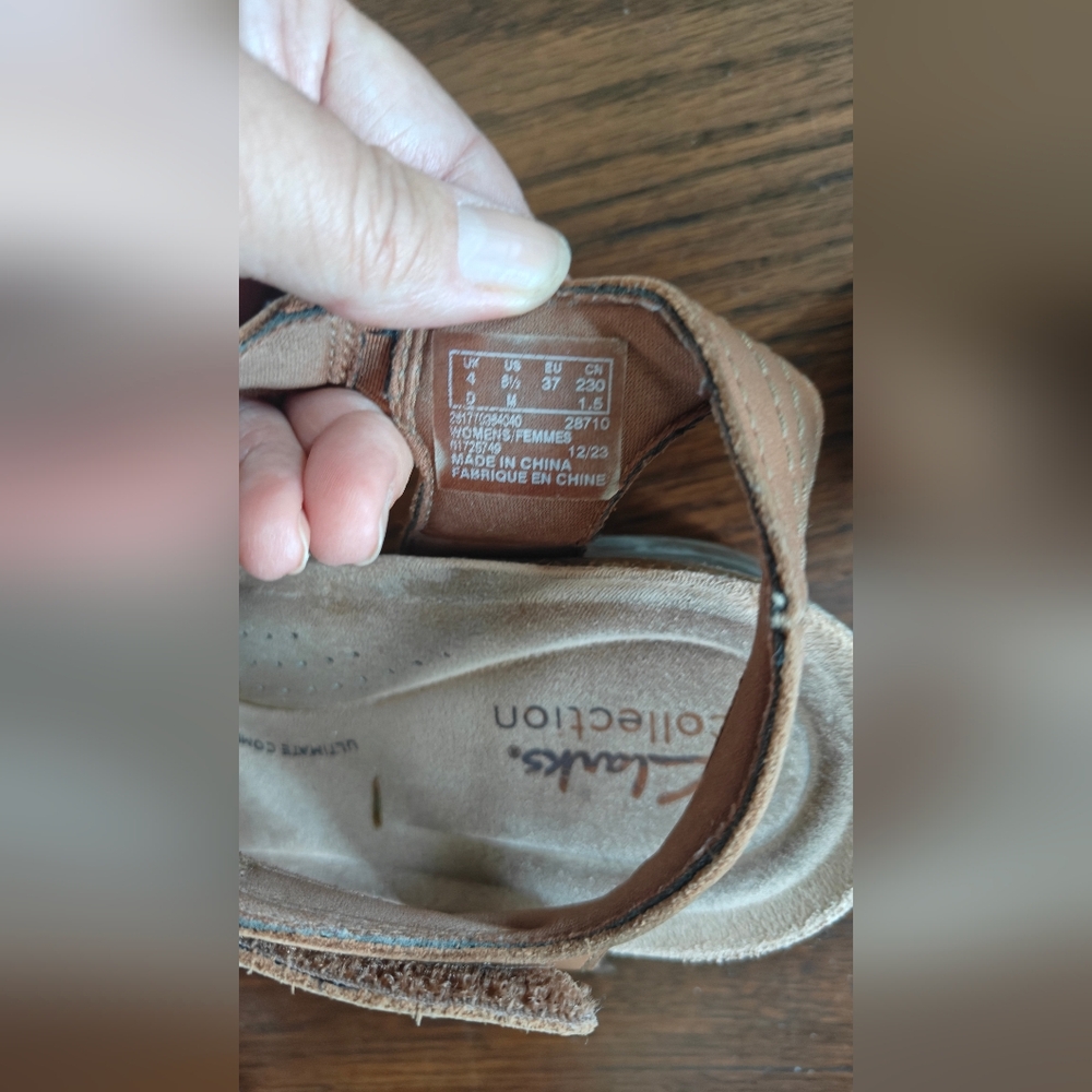 Clarks Tan Sandals - image 2